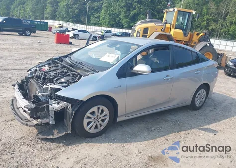 2017 Toyota Prius Two из США, поврежденный, VIN JTDKBRFU6H3549021